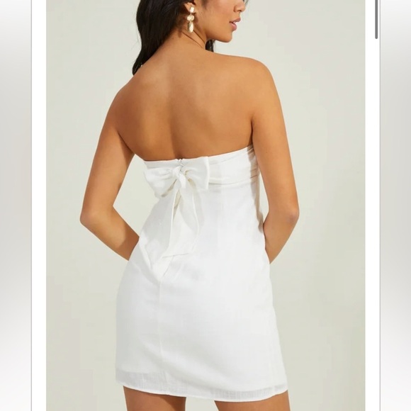 New with tags altard state Haley mini dress with bow back - Picture 2 of 6